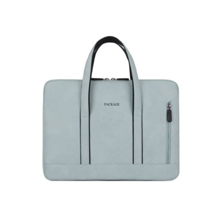Férfi laptoptáska, világoskék, 14-14.6 hüvelyk