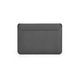 Geanta laptop, Lalamoli, protectie subtire, gri, 12x13.6 inch