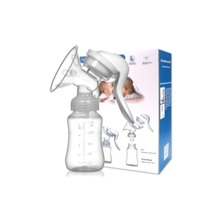 Kézi mellszívó, kompakt és könnyű, puha és kényelmes pajzzsal, Gusshious, BPA-mentes