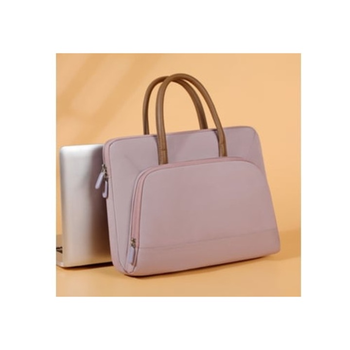 Laptoptáska, Lalamoli, rózsaszín, 14-14.6 hüvelyk