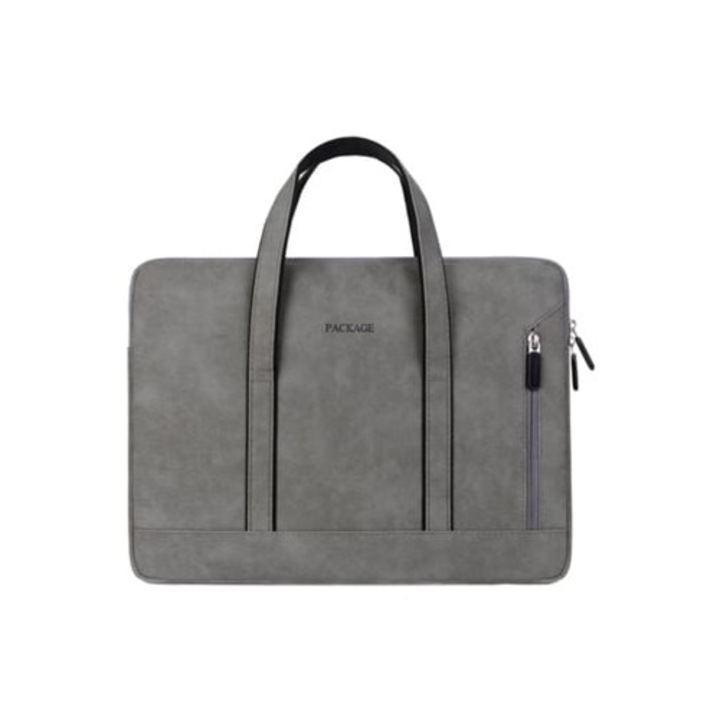 Férfi laptoptáska, Lalamoli, sötétszürke, 14.6 inch