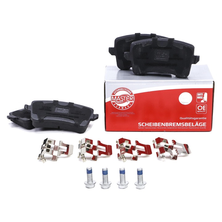 FÉKBETÉT KÉSZLET Master-Sport Audi A4 B8, A5, Q5, 116x58, 17,4x17,7mm