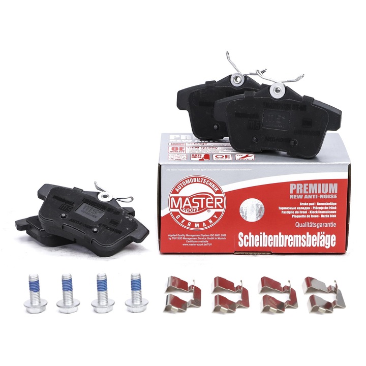 KLOCKI HAMULCOWE SET Master-Sport Germany pentru CITROEN C4 II, DS4, DS5, PEUGEOT 3008, 16,6mm, 104x55,6mm