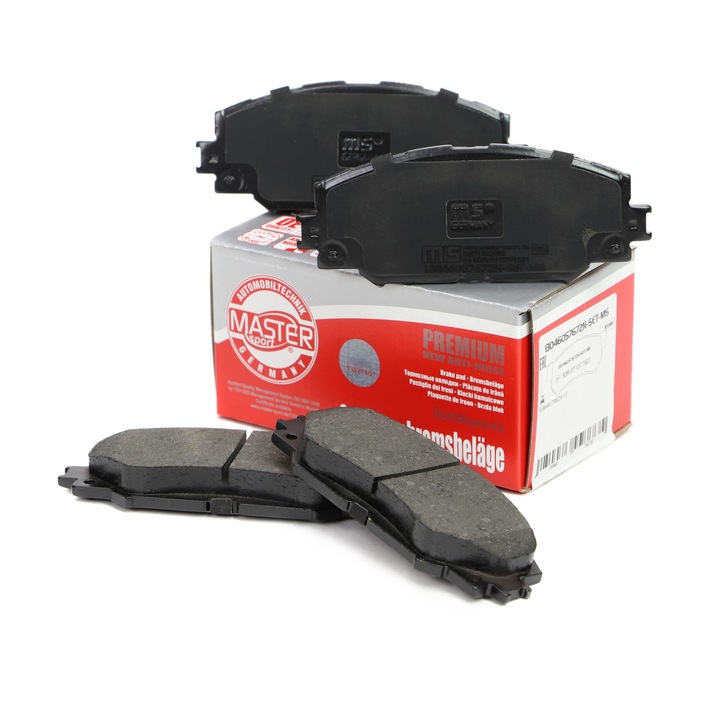 Kloce de frana set Master-Sport, pentru Lexus HS, Subaru Trezia, Toyota, 139x56mm, cu suport de amortizare