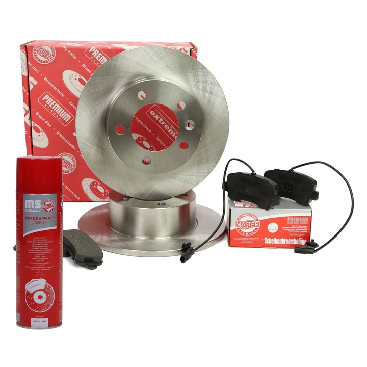 Féktárcsa és fékbetét készlet Master-Sport, Brembo fékrendszer, 305x71,5mm, 5 lyuk, Nissan NV400/OPEL MOVANO/RENAULT MASTER típusokhoz