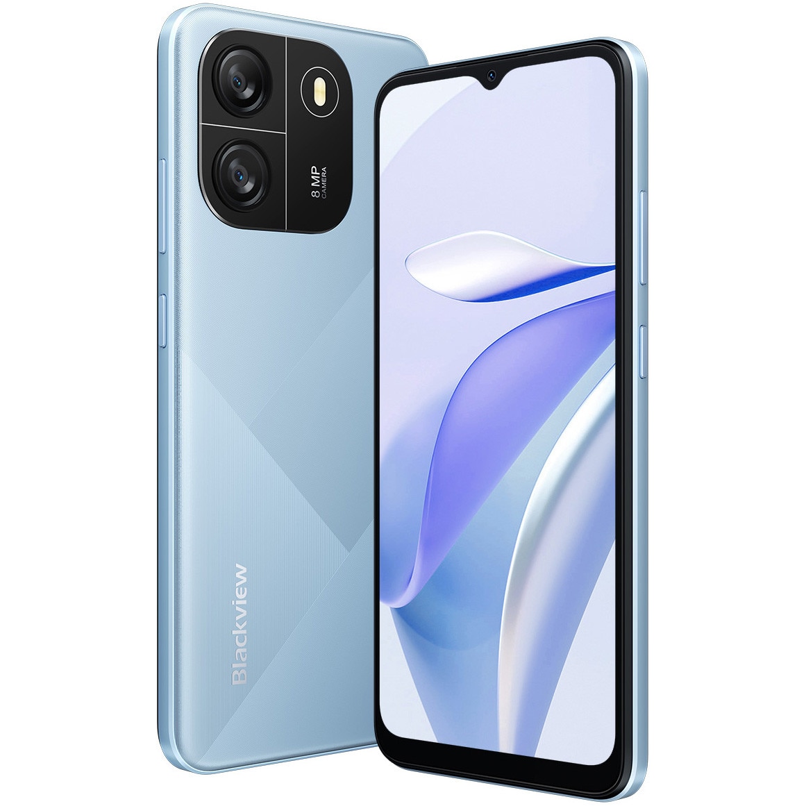 Blackview WAVE 6C スマートフォン 32GB 4GB RAM Telefon mobil Blackview WAVE 6C, 32GB, 2GB RAM, 4G, Blue