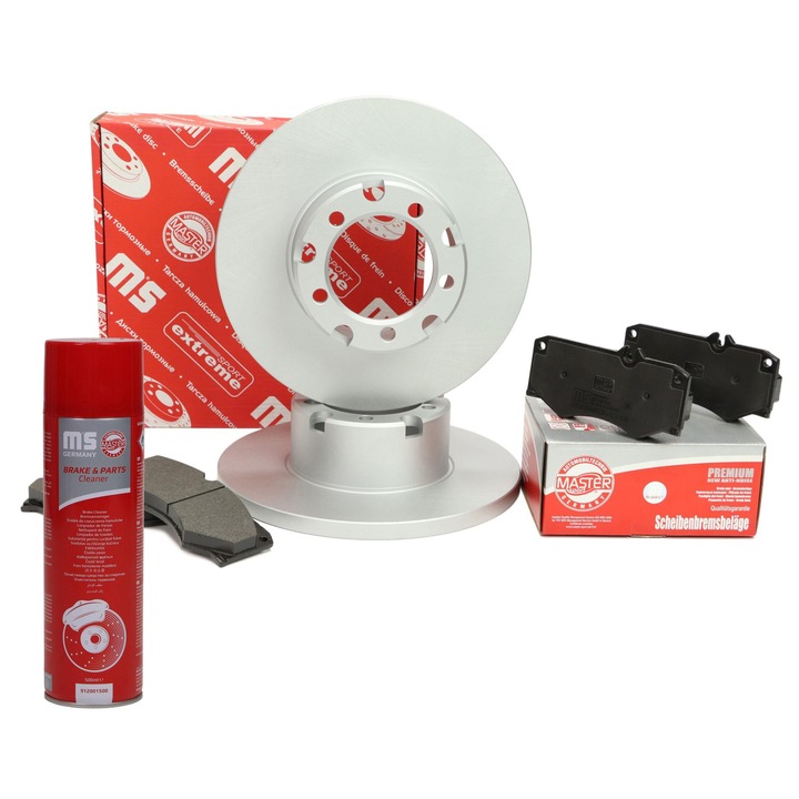 Master-Sport féktárcsa és fékbetét készlet, 280x78, 5 lyuk, hátsó