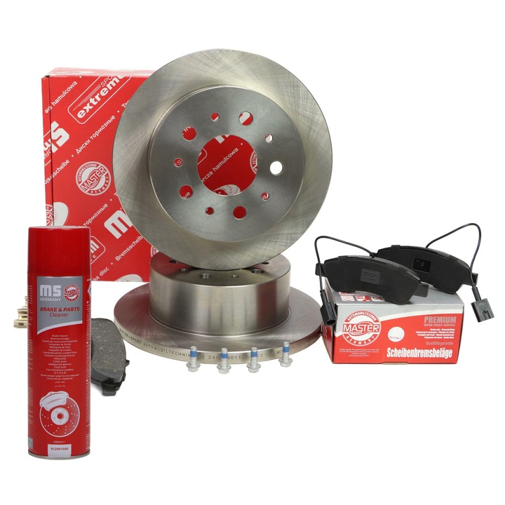 Master-Sport féktárcsa és fékbetét szett, 280x82mm, 5 lyuk, Citroen Jumper II, Fiat Ducato, Peugeot Boxer