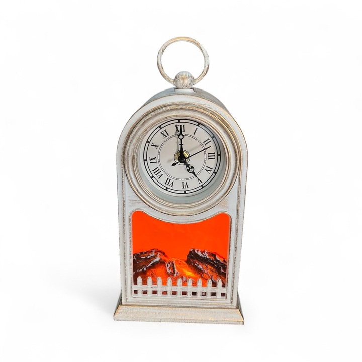 Semineu Decorativ cu Ceas Bravura