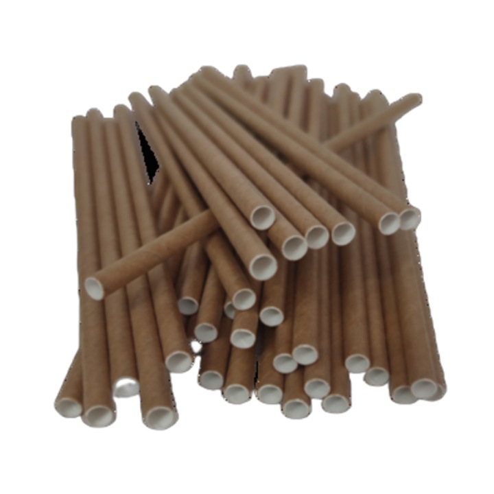 Paie din hartie, HORECA POLSKA, 100 bucati, culoare kraft, 0,13 kg