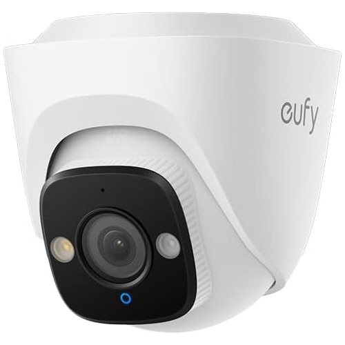 Camera Add-on eufy Turret PoE E41, Rezolutie 4k UHD, 122° FOV, F1.6 Color Night Vision, AI, Pentru NVR