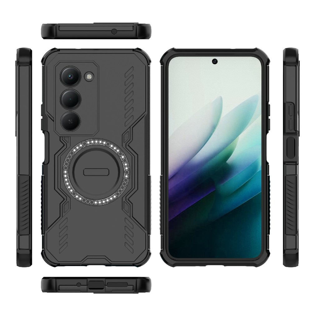 Husa pentru Xiaomi Redmi 15 4G / Redmi 15 5G - Techsuit ArmorMag Case - Black