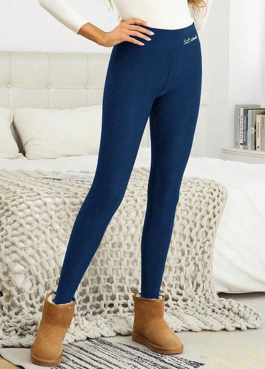 Női Téli Termikus Leggings, Kék