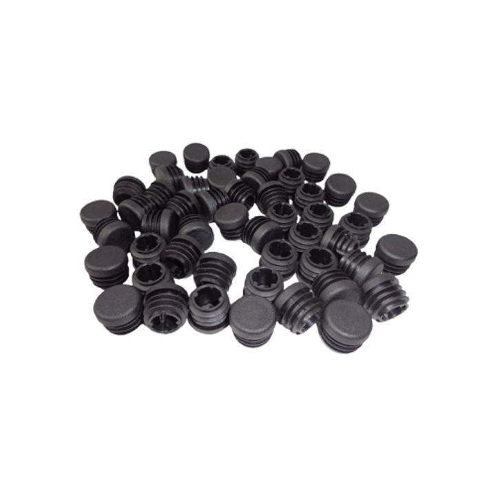 Set 50 capace plastic rotunde fi 20