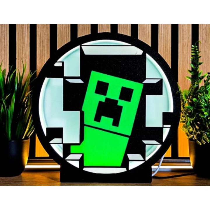Атмосферна LED лампа "Minecraft"