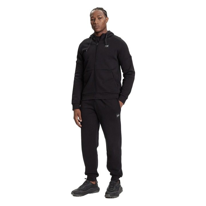 Trening Emporio Armani EA7 Train Visibility M T-suit Hood 7M000914AF10377UC001 Barbati Negru S