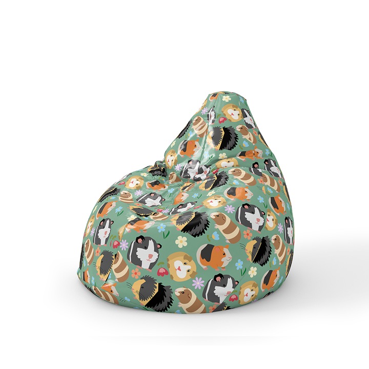 Пуф / Барбарон ТЕПА Малка Круша, С Детска Мотив, Морски Свинчета