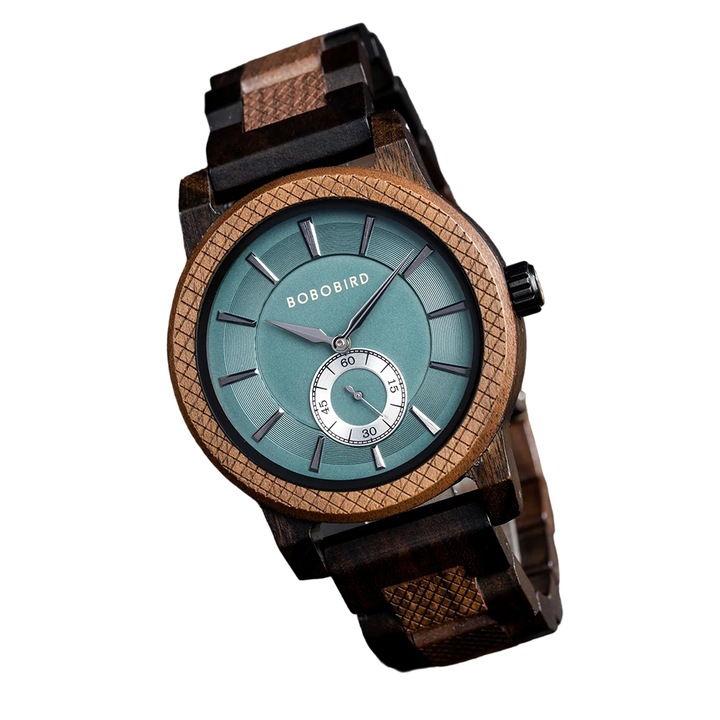 Мъжки ръчен часовник Bobo Bird Quartz Fashion Analog Wood Business