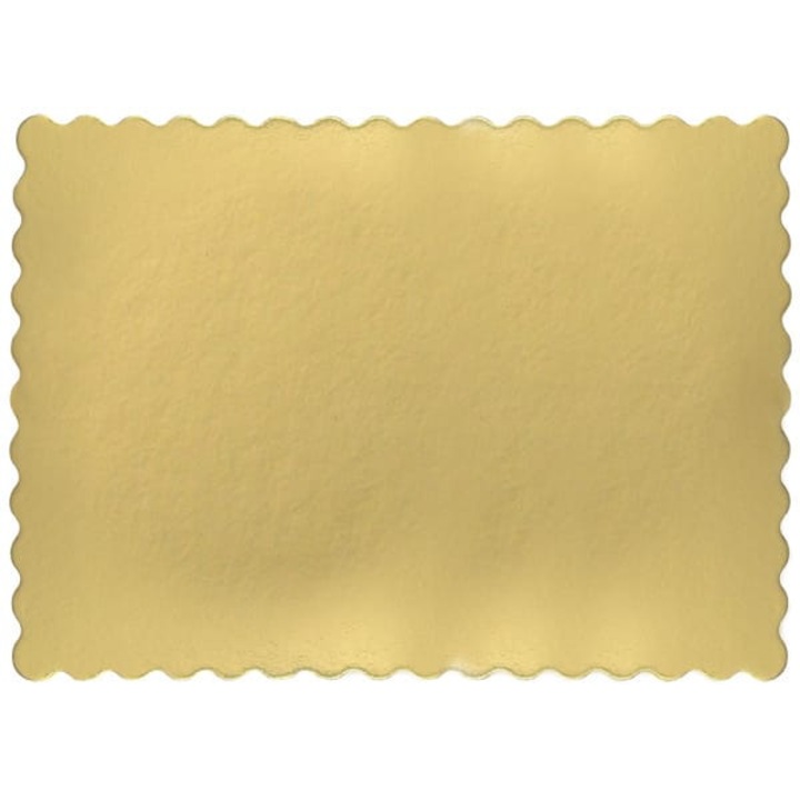 Plansete tort P5 280x380 mm aurii 25 bucati/set