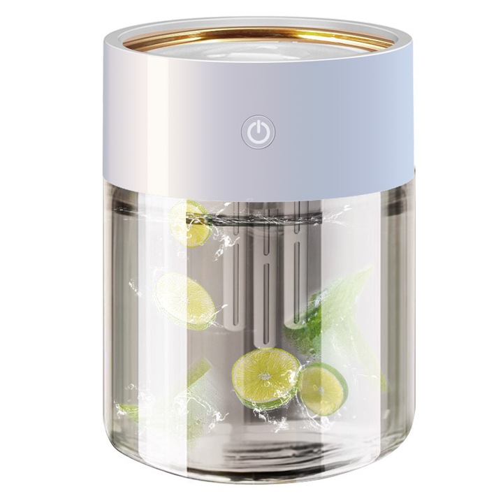 Párásító, nagy köd, 2l, asztali, fehér