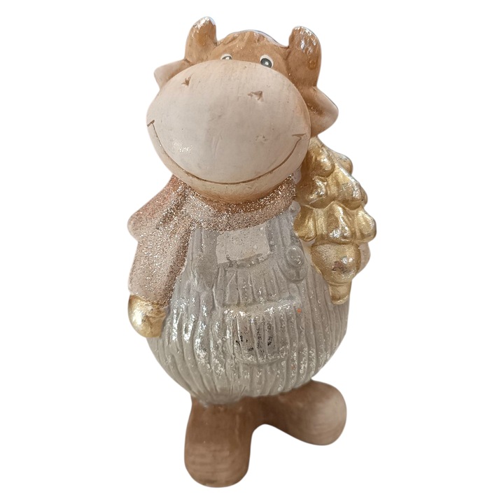 Decorațiune de Crăciun-Reni din ceramică