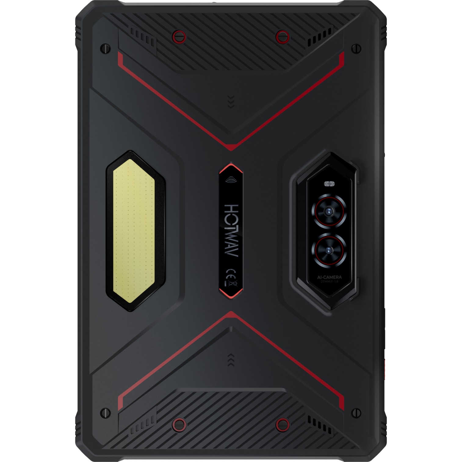 Tableta rugged Hotwav R9 Pro, 4G, Dual SIM, Procesor Octa-Core, IPS 11-inch 2K, 20GB RAM, 256GB, Camera 64MP + 16MP Fata, Wi-Fi, Bluetooth, GPS, 20000mAh, IP68 / IP69K, Android 14, Black