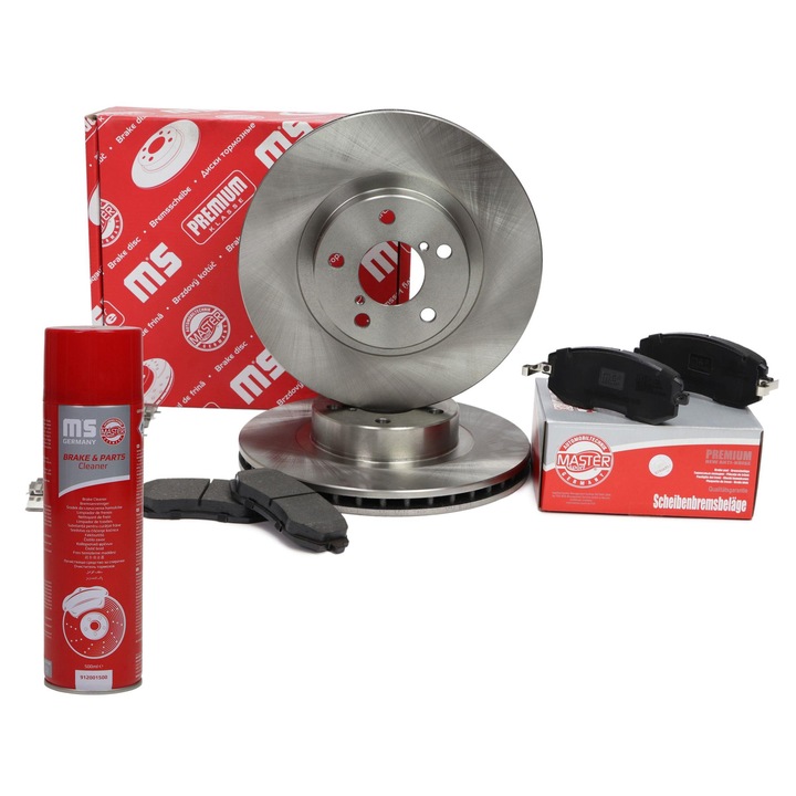 Master-Sport féktárcsa és fékbetét szett, szellőztetett, 277x24mm, Subaruhoz