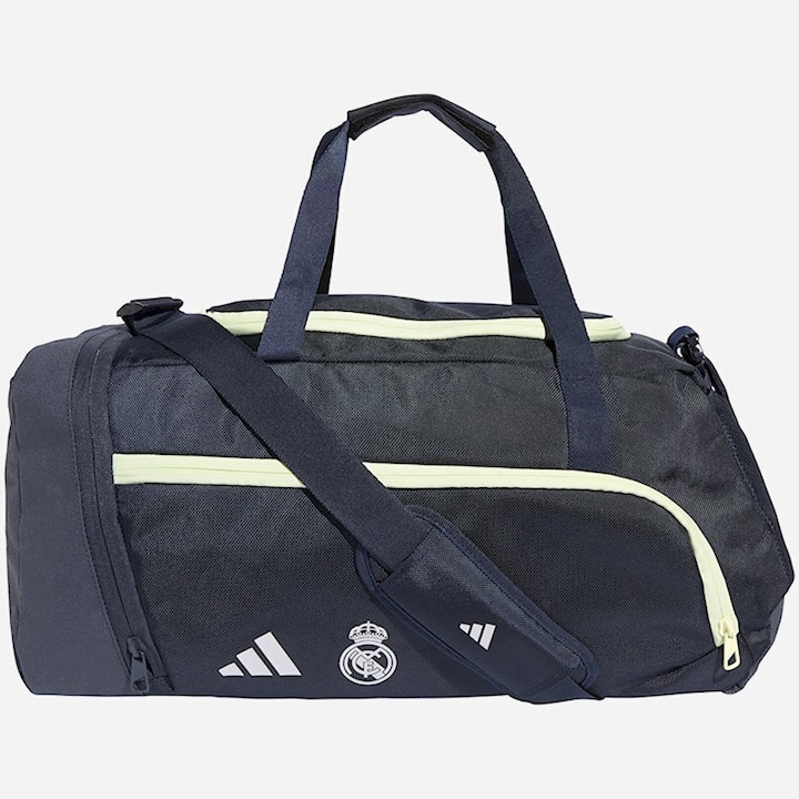 Geanta sport Adidas Real Madrid, 60 litri, 50x25x30cm, bleumarin