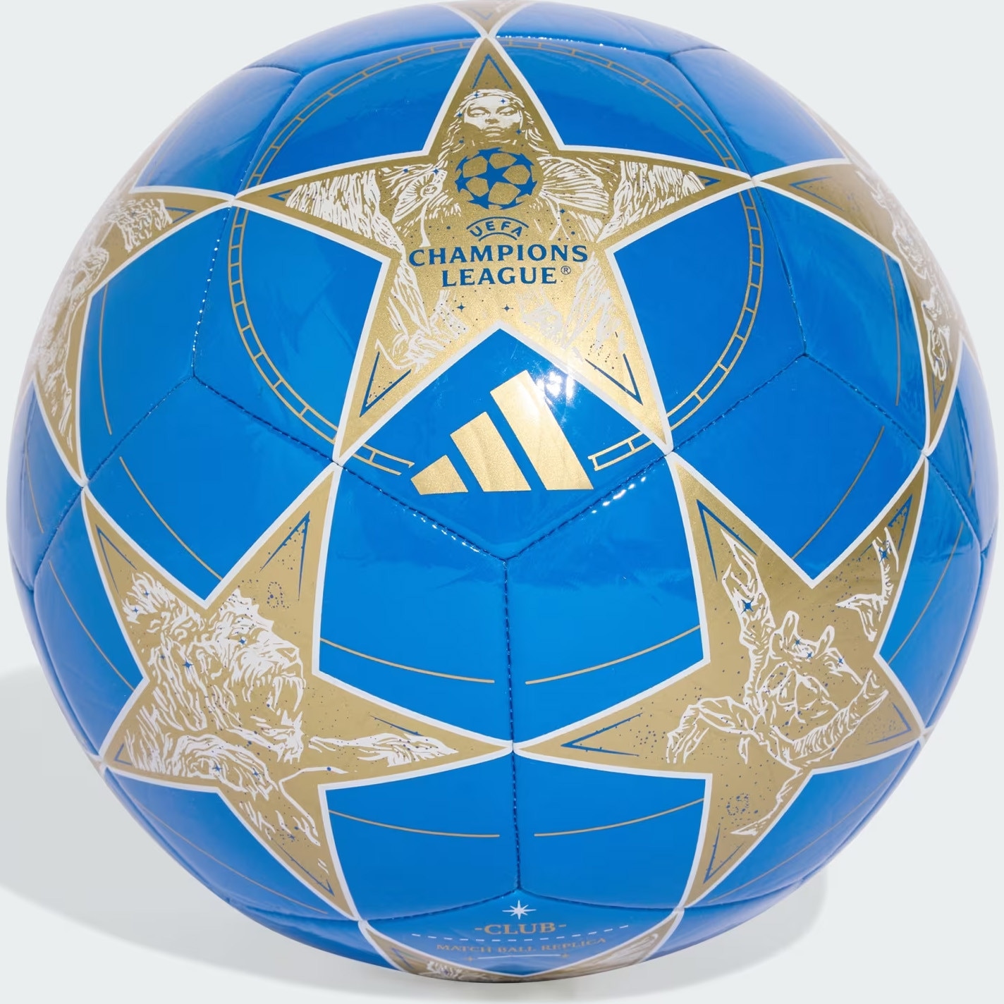 Minge fotbal Adidas UCL Club 25/26, marime 5, albastru