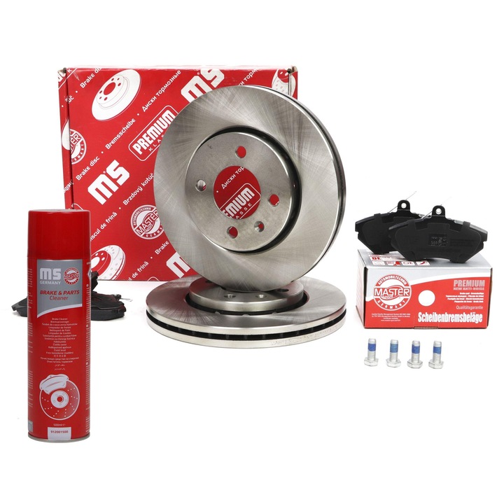 Master-Sport féktárcsa és fékbetét készlet, szellőztetett, 256x25mm, VW Lupo I-hez