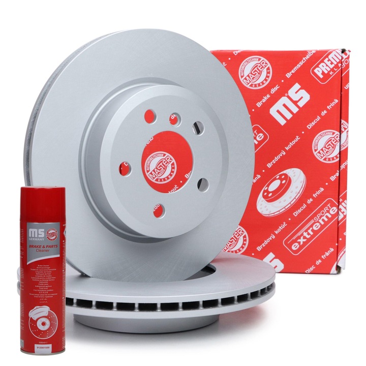 Master-Sport szellőztetett féktárcsa, 2 darabos készlet, 325x62,2mm, 5 lyuk, többszínű