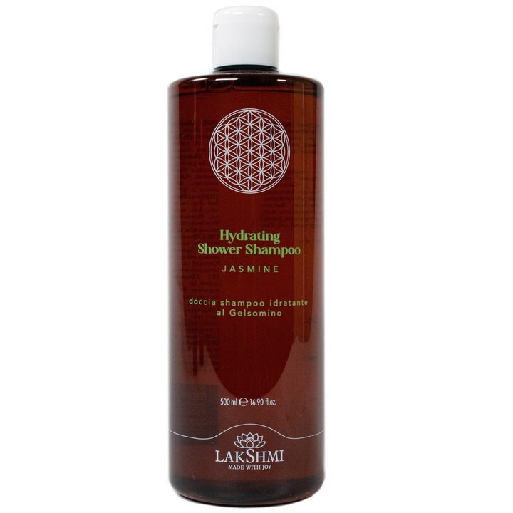 Lakshmi 2 az 1-ben tusfürdő jázmin kivonattal, száraz bőrre, 500 ml