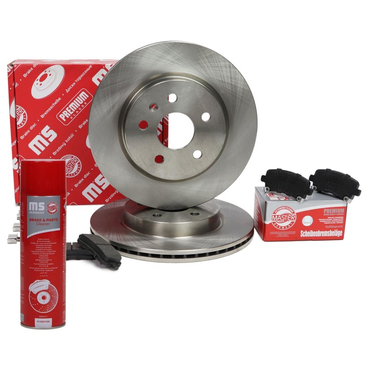 Master-Sport féktárcsa és fékbetét szett, szellőztetett, 315x22.9mm, hátsó tengelyhez