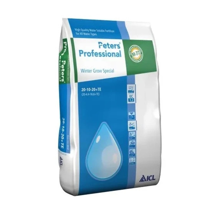 Ingrasamant hidrosolubil Peters Professional Winter Grow Special 20-10-20-ME, 15 kg