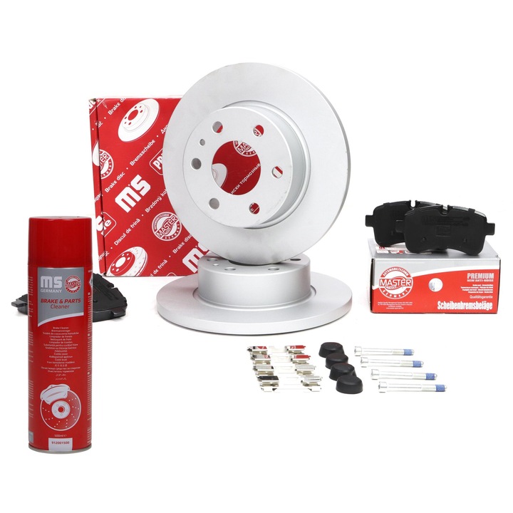 Master-Sport féktárcsa és fékbetét készlet, 16mm, 296mm, IVECO DAILY IV-hez