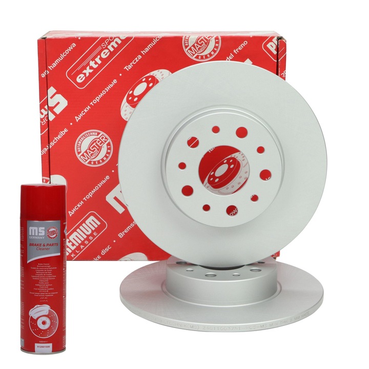 Master-Sport hátsó féktárcsa, 2 darab, 251x40,5mm, 5 furat