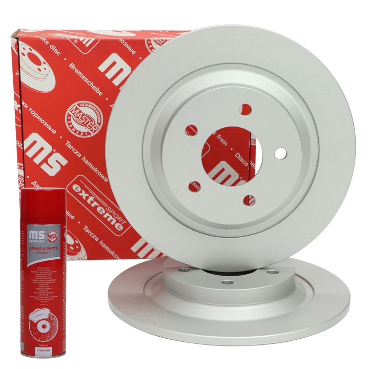 Master-Sport Germany hátsó féktárcsák, 2 darab, 302x40.8mm, 5 lyuk