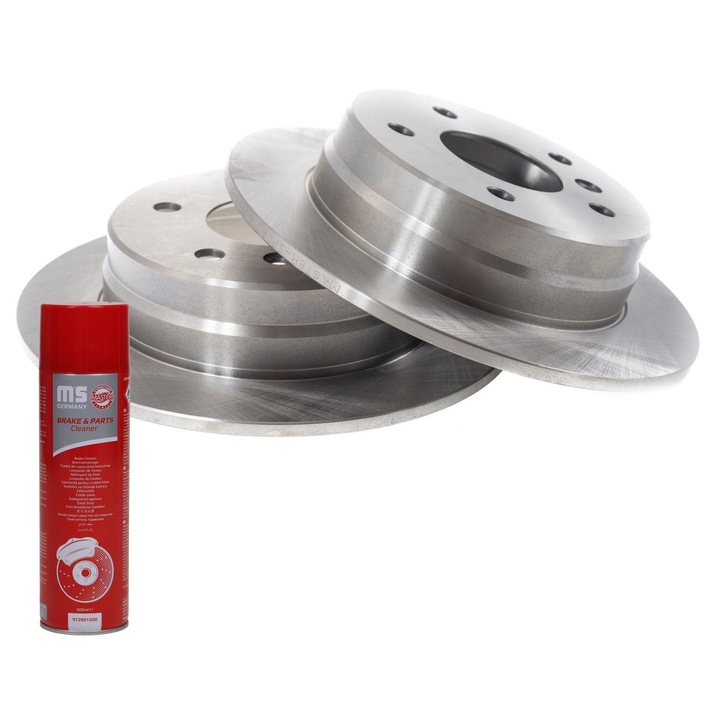 Fékbetét készlet Master-Sport, hátsó, 258x55,3mm, 5 lyuk, többszínű