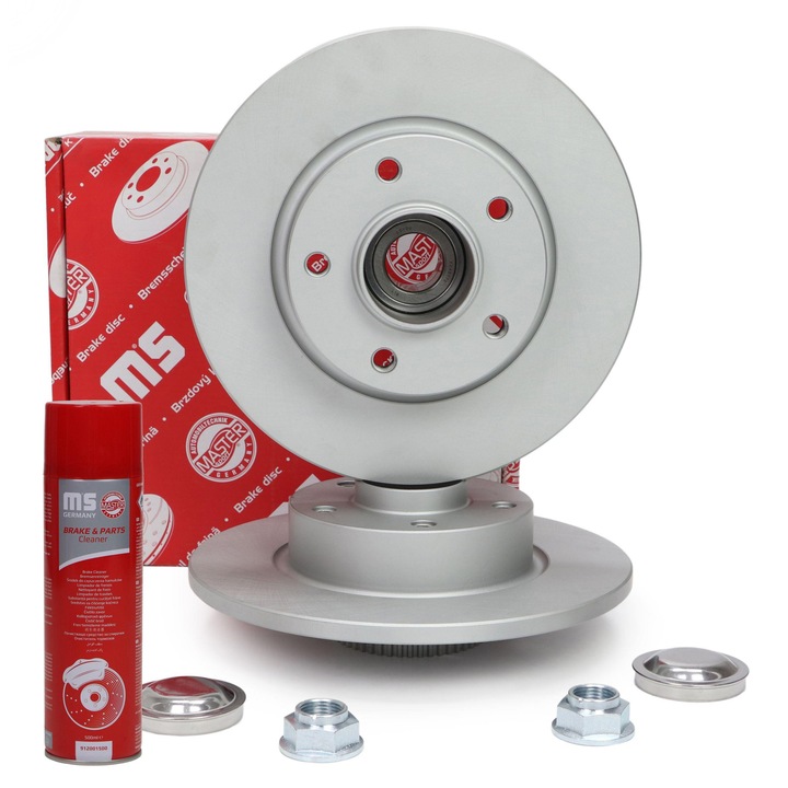 Master-Sport féktárcsa készlet, 2 darab, 280x102,2mm, hátsó, bevonatos