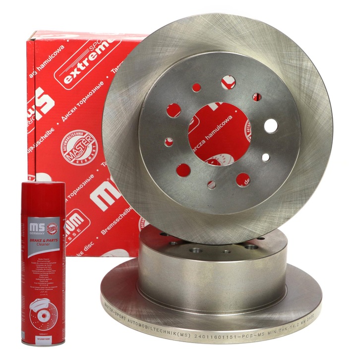 Master-Sport Germany féktárcsa szett, 2 db, 280x82mm, 16mm vastagság, hátsó