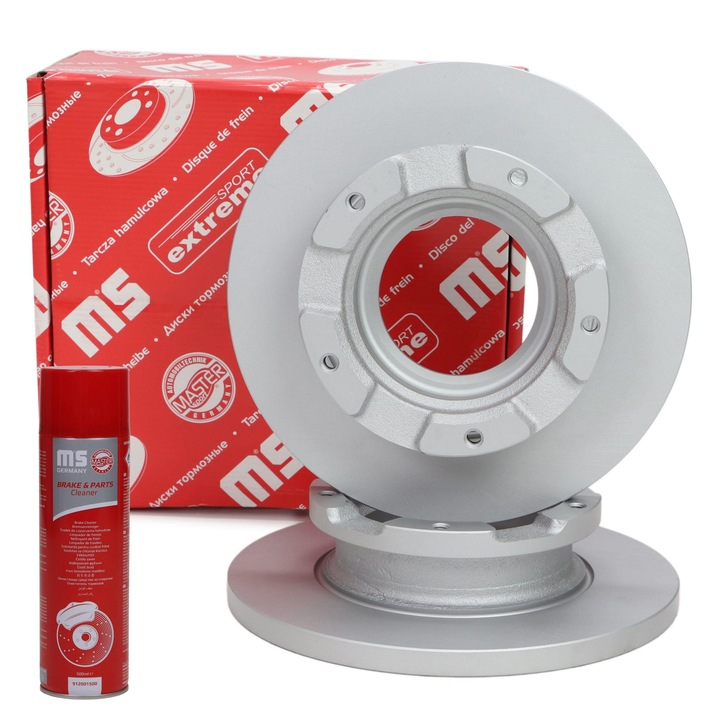 Master-Sport féktárcsa készlet, 2 db, 16mm vastagság, 280x68.7mm, többszínű