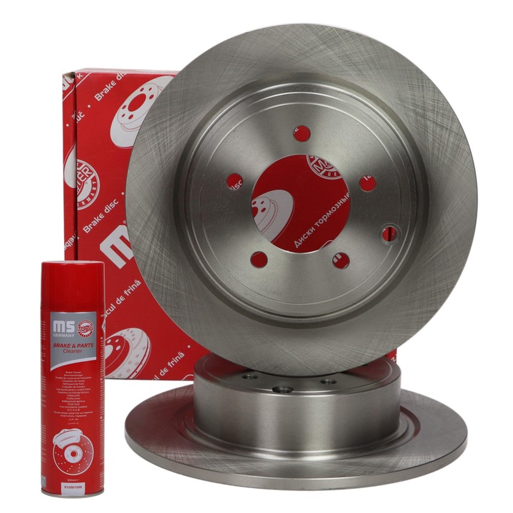 Master-Sport hátsó féktárcsa, 24011003601, 10mm vastagság, 302mm átmérő, 2 darabos készlet