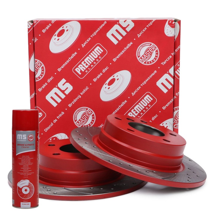 Master-Sport Hátsó féktárcsa, 2 db, 280x60mm, 5 lyuk, többszínű