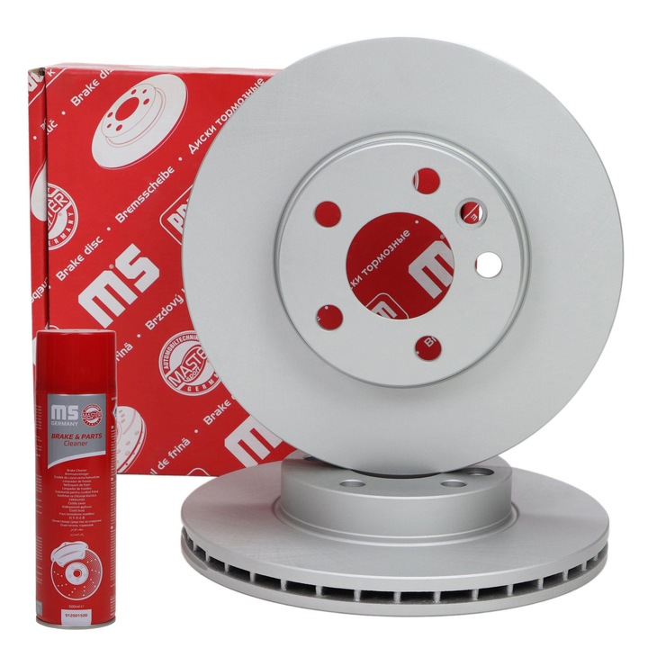 Master-Sport szellőztetett féktárcsa, 2 db-os szett, 288x55,1mm, 5 furat, bevonatos, Ford Galaxy I, Seat Alhambra, VW Sharan típusokhoz