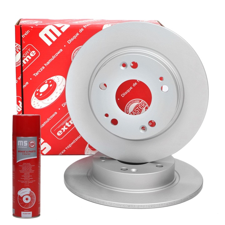 Master-Sport 24010901581-PCS-MS hátsó féktárcsa, 2 db-os készlet, 260x42,2mm, 5 lyuk, többszínű