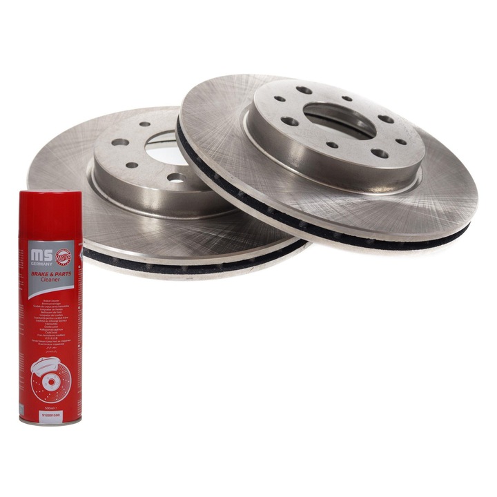 Master-Sport 24012001841 féktárcsa készlet, hűtött, 241mm, 4 furat, Fiat 500/Panda