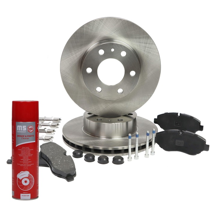 Master-Sport féktárcsa és fékbetét szett, szellőztetett, 300x156mm, IVECO DAILY IV-hez