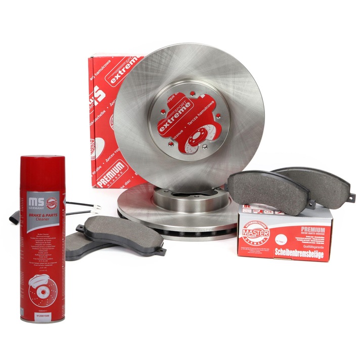 Комплект спирачки Master-Sport, вентилирани дискове 300x66.8mm, 5 дупки, 2.2 TDCi, за Ford Transit