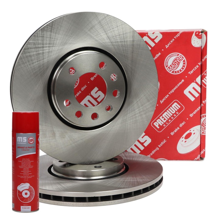 Master-Sport féktárcsa készlet, szellőztetett, 5 lyuk, 314x44.9mm, Cadillac és Opel kompatibilis