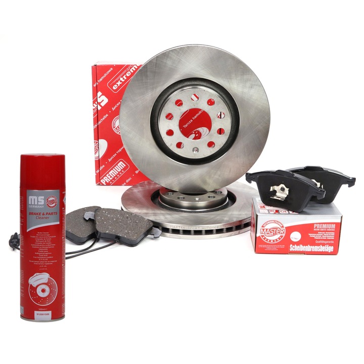 Master-Sport féktárcsa és fékbetét szett, szellőztetett, 320x46